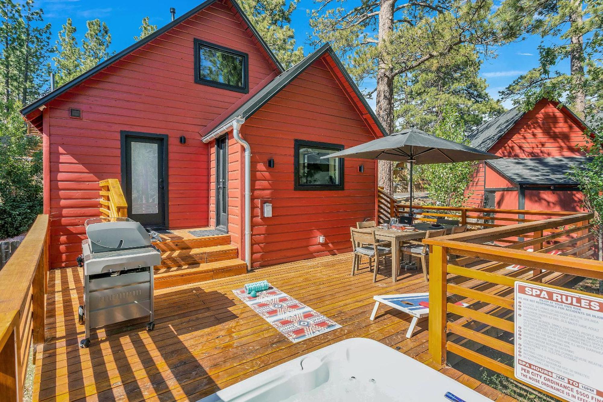 Sled-Ski Lakeside Village Cabin - Spa - Bbq - Firepit - Loft - Games Big Bear Lake Eksteriør bilde
